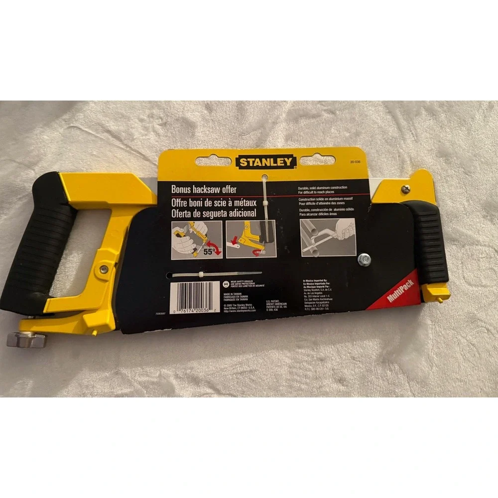 Stanley High Tension Hacksaw - MiniHack
